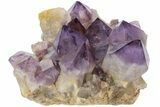 Deep Purple Amethyst Crystal Cluster - Congo #223384-1